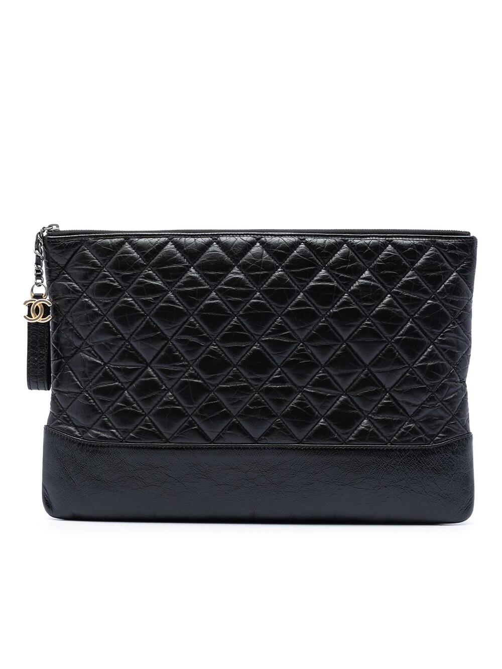 Chanel Large Aged Calfskin Gabrielle O #338538C10B